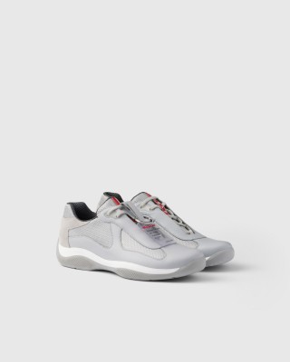 Prada America's Cup Original Sneakers Pearl Gray