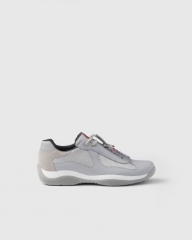 Prada America's Cup Original Sneakers Pearl Gray