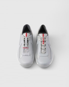 Prada America's Cup Original Sneakers Pearl Gray