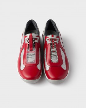 Prada America's Cup Original Sneakers Red