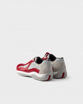 Prada America's Cup Original Sneakers Red