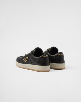 Prada Downtown Nappa Leather Sneakers Black