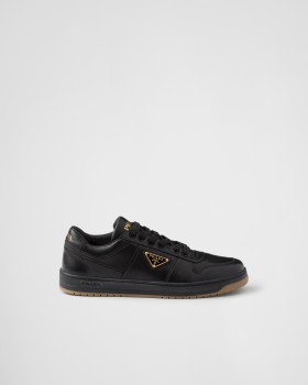 Prada Downtown Nappa Leather Sneakers Black