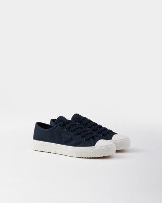 Prada Hemp Sneakers Baltic Blue