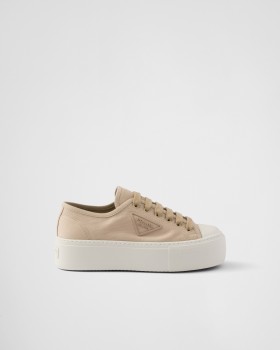 Prada Laced Fabric Sneakers Cord