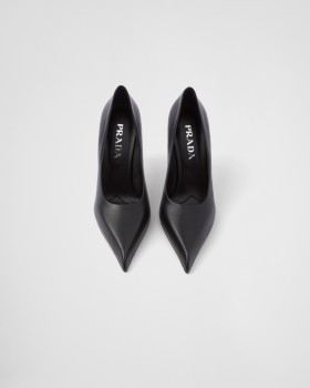 Prada Leather Pumps Black