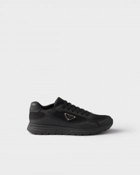 Prada Prax 2.0 Fabric Sneakers Black