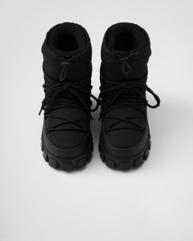 Prada Re-nylon Gabardine Apres-ski Boots Black