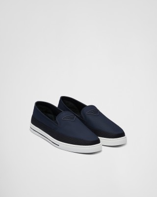 Prada Re-nylon Slip-on Sneakers Ultramarine