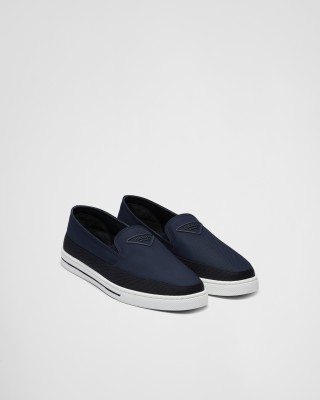 Prada Re-nylon Slip-on Sneakers Ultramarine