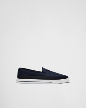 Prada Re-nylon Slip-on Sneakers Ultramarine