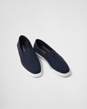 Prada Re-nylon Slip-on Sneakers Ultramarine