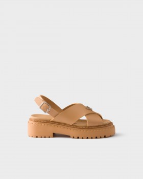 Prada Rubber Sandals Barley